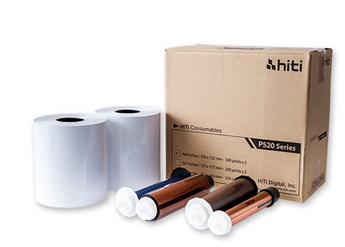 Hiti P520L and P525L media, paper and ribbon print kit - Eventprinters.com