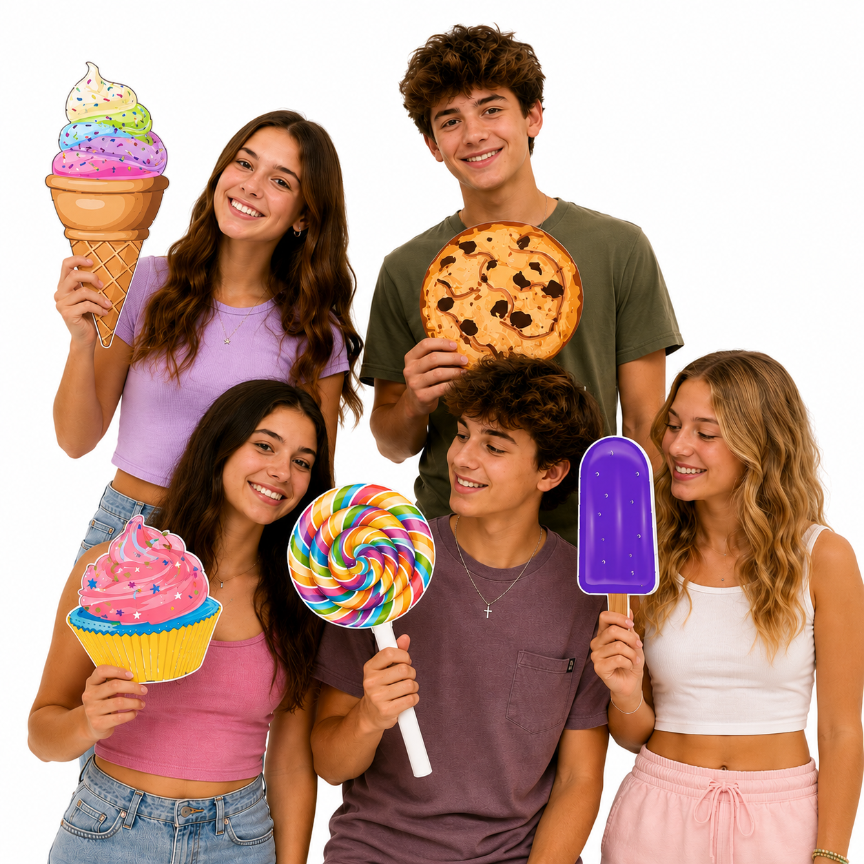 Fun Sweets Summer Collection- 5 BIG pieces