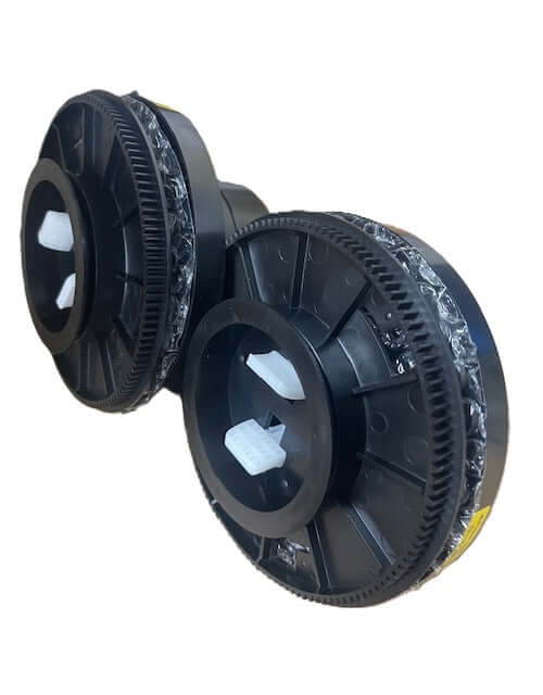 Mitsubishi Printer D60 Spool Set with Spacers includes male and female spools