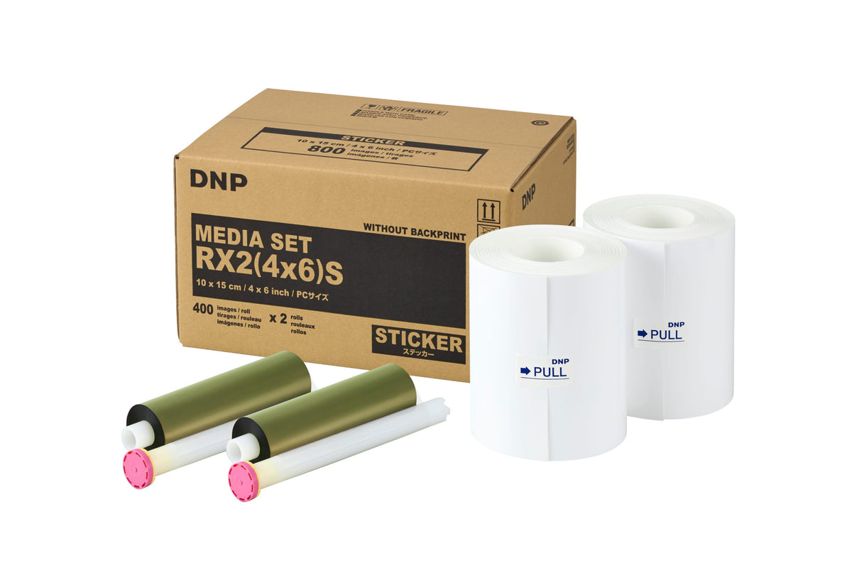 DNP DP-RX2 Sticker Paper Media - Authorized DNP dealer