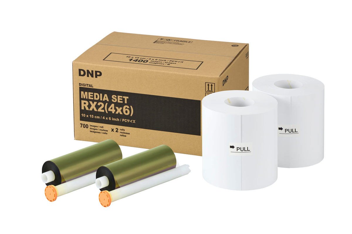 DNP DP-RX2 4x6 Media Paper and Ribbon Print Kit