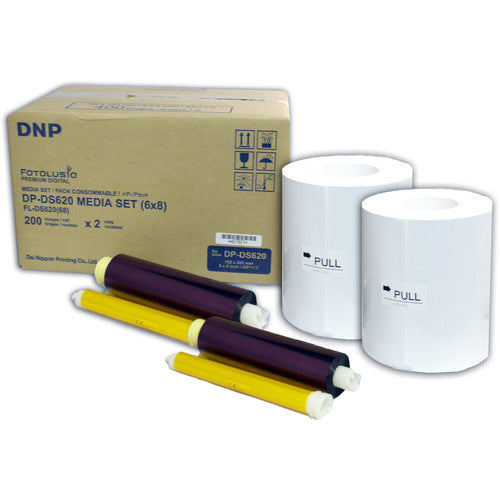 DNP DS620A 6x8 Sticker Media for use with DS620A printer