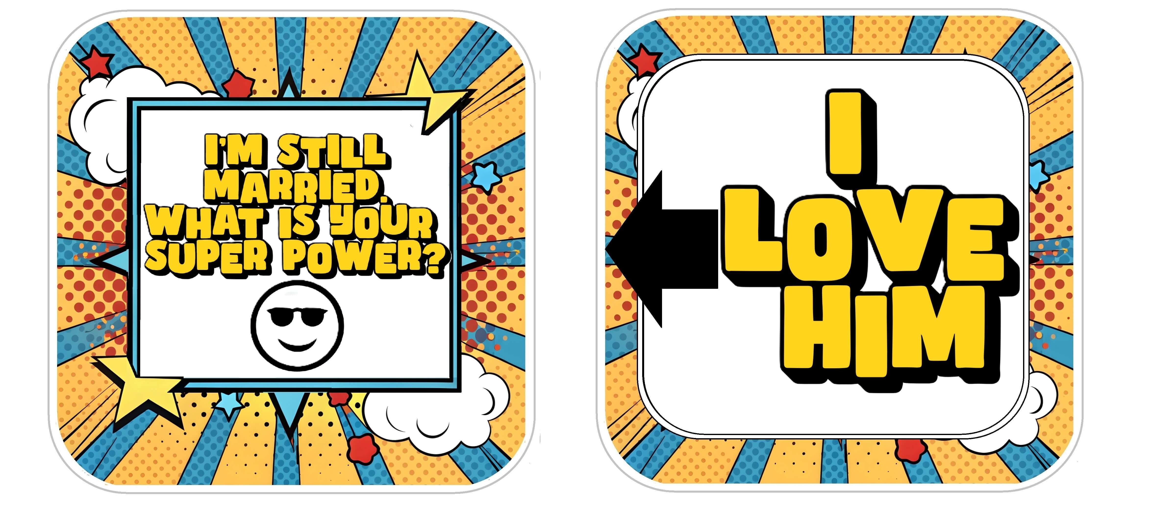 Married Life! Party Prop Set