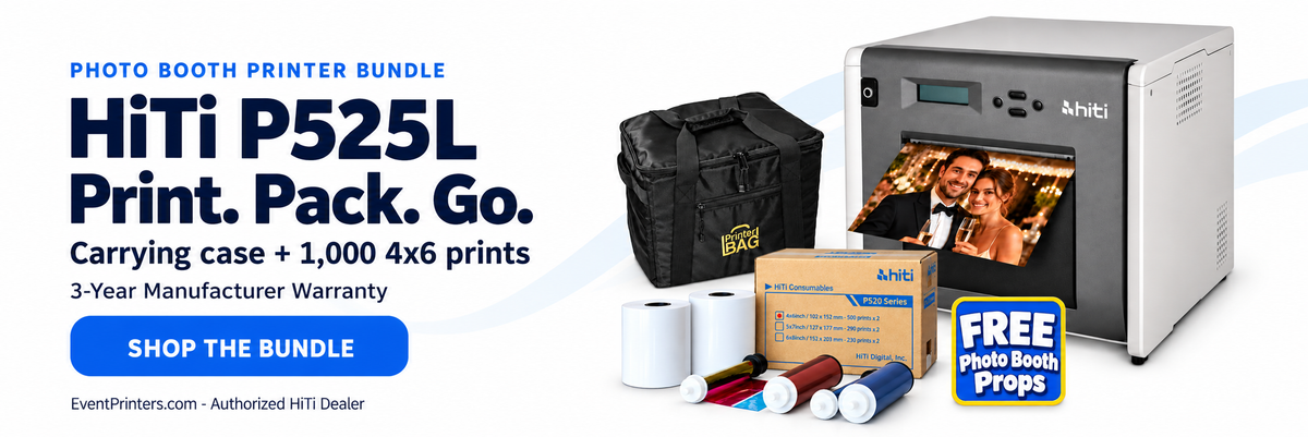 Hiti P525L Photo Booth Printer for Events - Authorized Hiti dealer