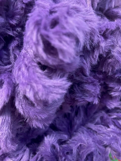 Super Sized Purple Featherless Boa – 72" Full Microfiber Photo Booth Prop