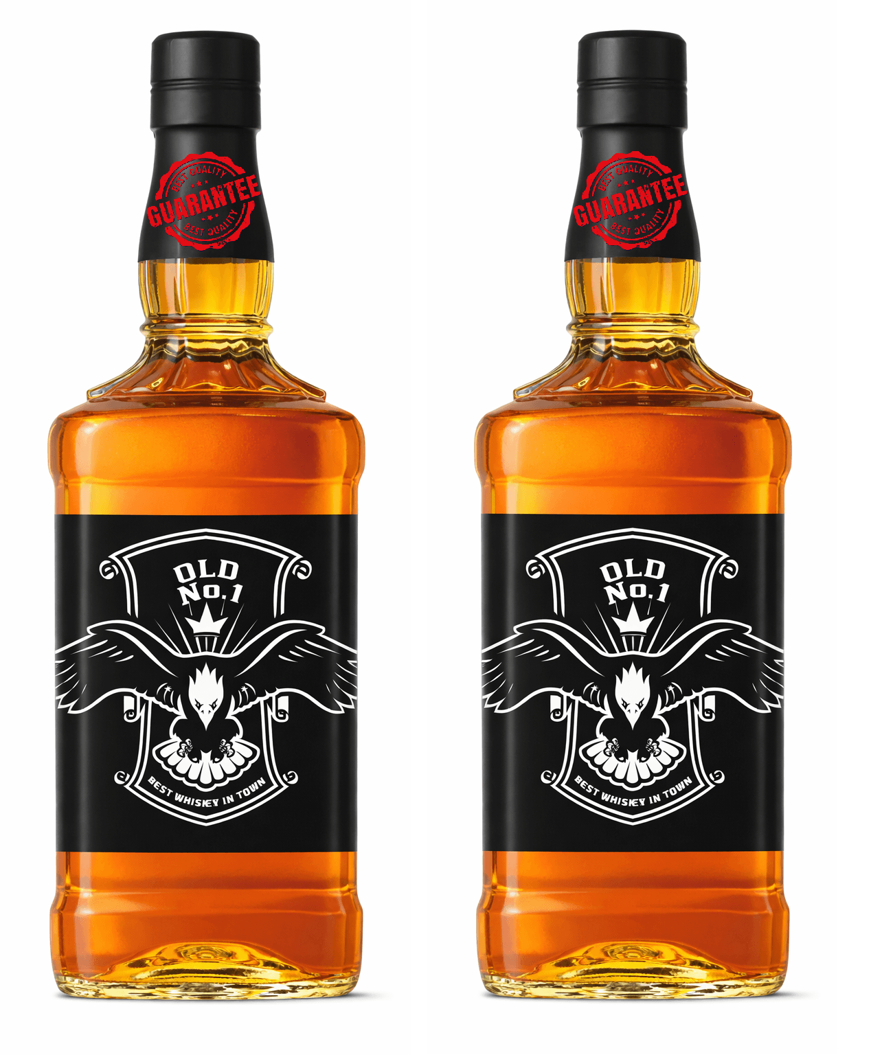 Good Ol' Whiskey Big Bottle - Big PVC Photo Booth Prop - Photo Booth Prop for parties, realistic design.