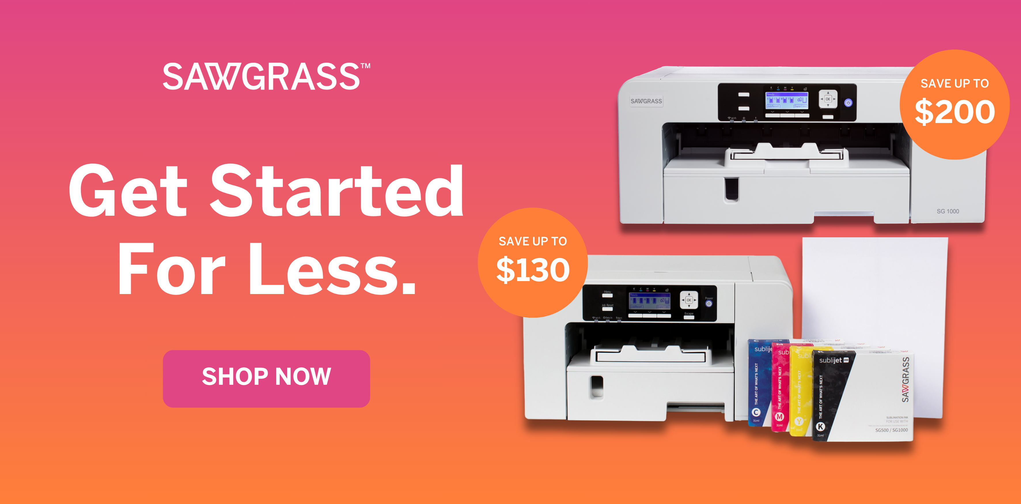 Sawgrass SG500 Printer Balck Friday Promotion Coupon