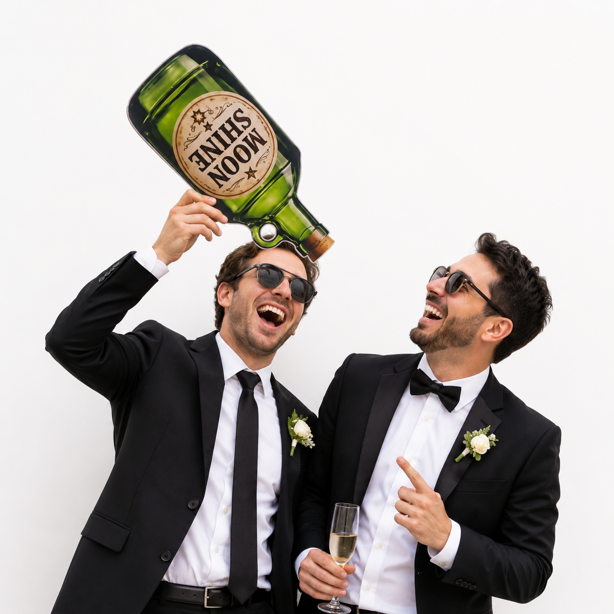 Photo Booth Prop - Whiskey bottle PVC