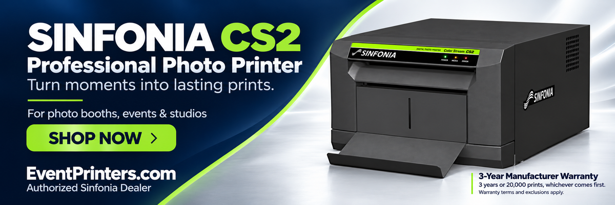 Sinfonia CS2 Photo Booth Printer