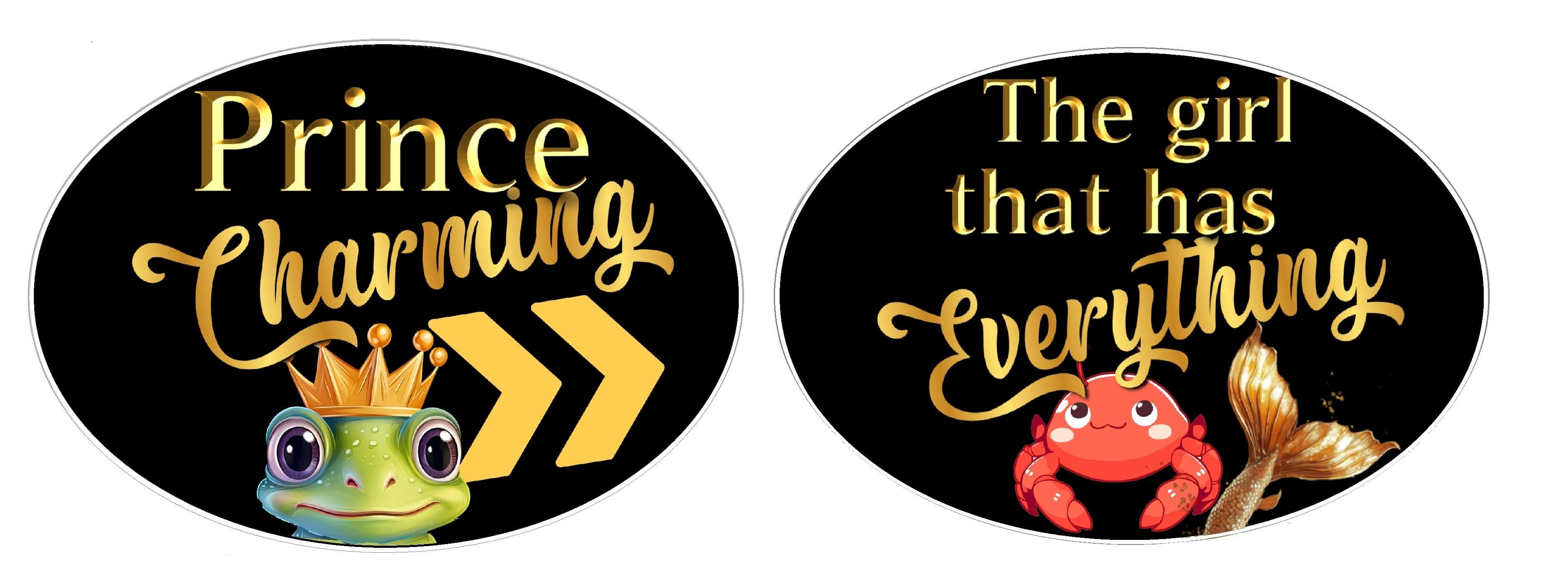 Fairytales/ Princess Party Prop Set