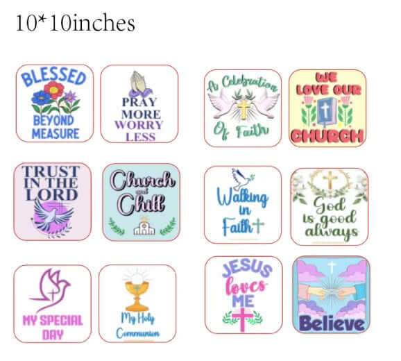 Church/ Communion  Prop Set