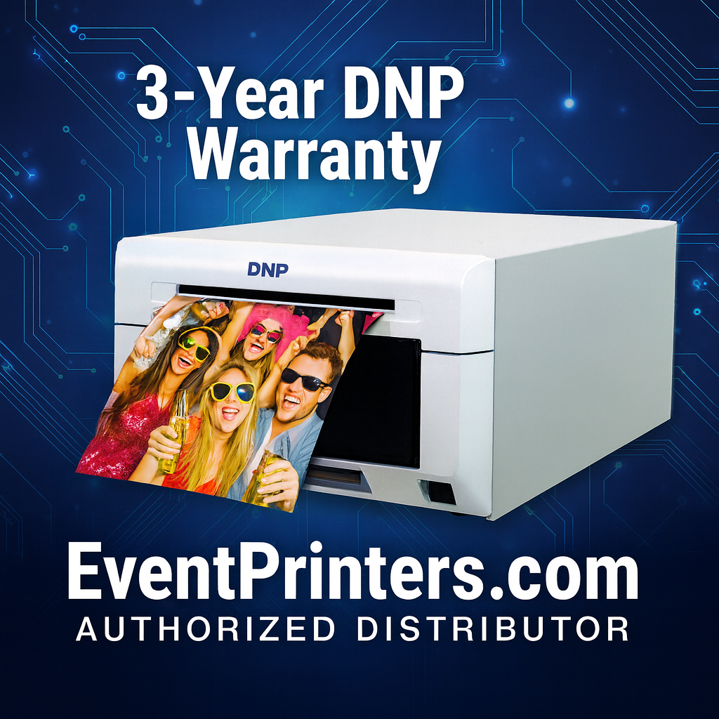 dnp ds620a photo printer with 3 year warranty with media paper print