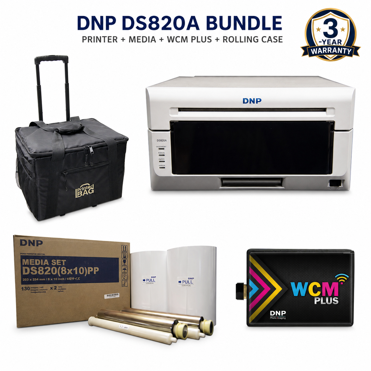 DNP D820A Dyer sublimation Photo Printer for producing 8x10 and 8x12 photo prints with professional quality