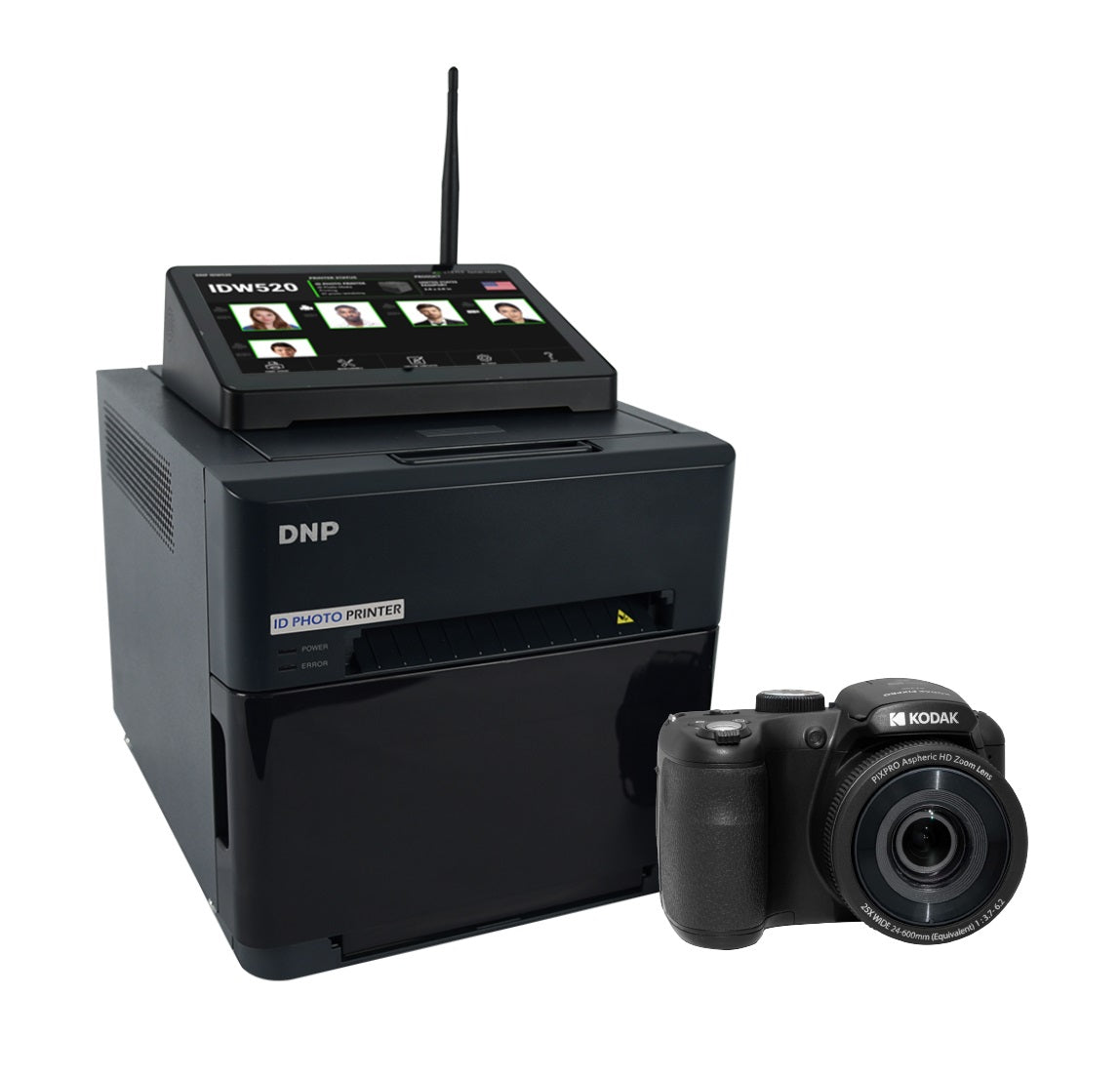 DNP IDW520 Passport Photo System camera and printer