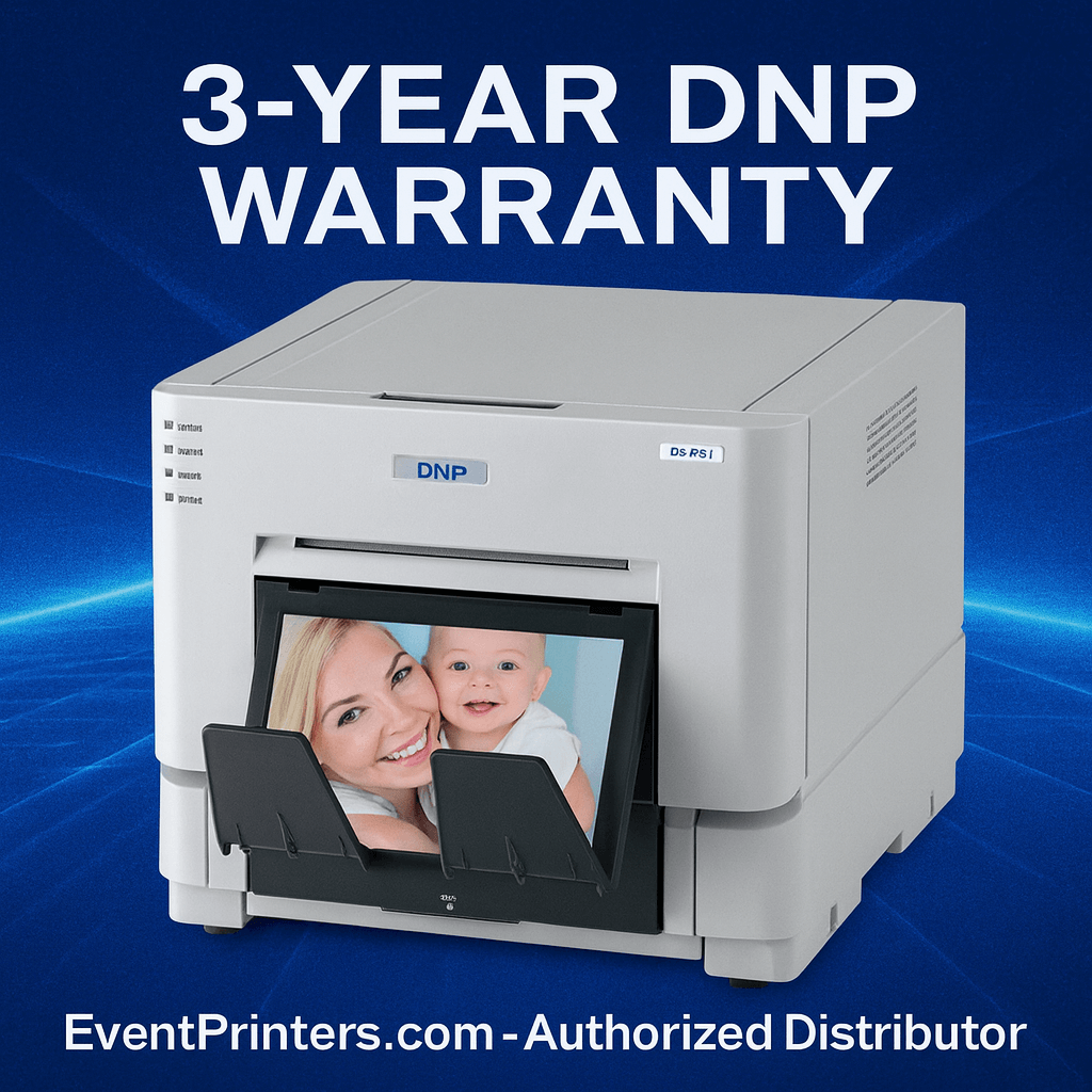 DNP DS-RX1hs photo booth printer with 3 year warranty.