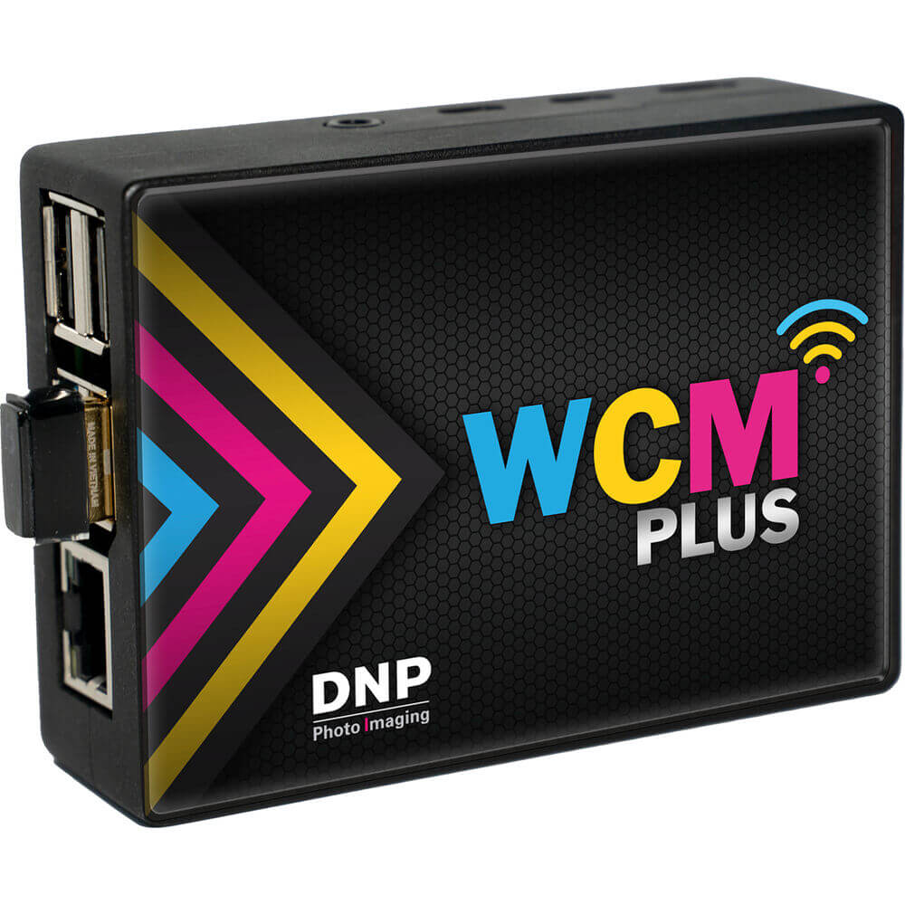 DNP WCM Plus Wireless Connect Module for efficient photo printing with DNP printer