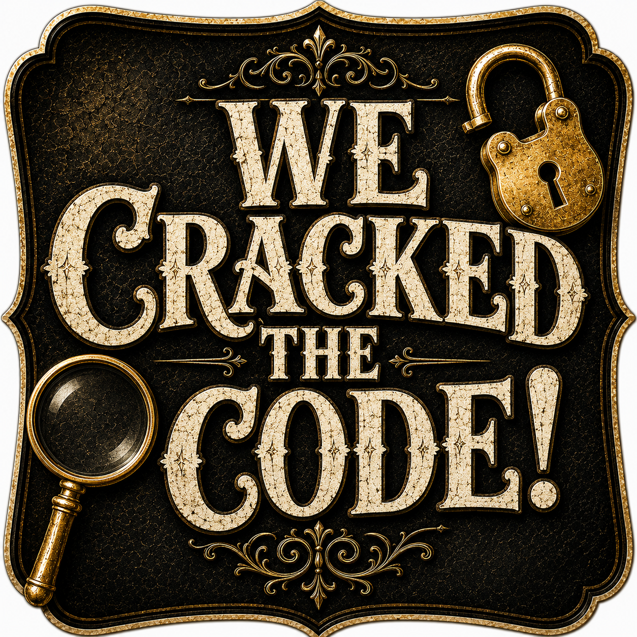 Ultimate Escape Room Set Photo Booth Props