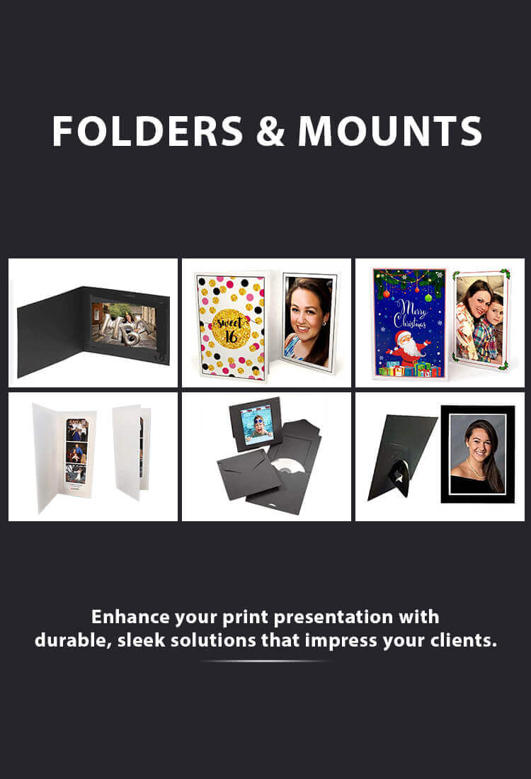 Photo Folders 4x6 5x7 6x8