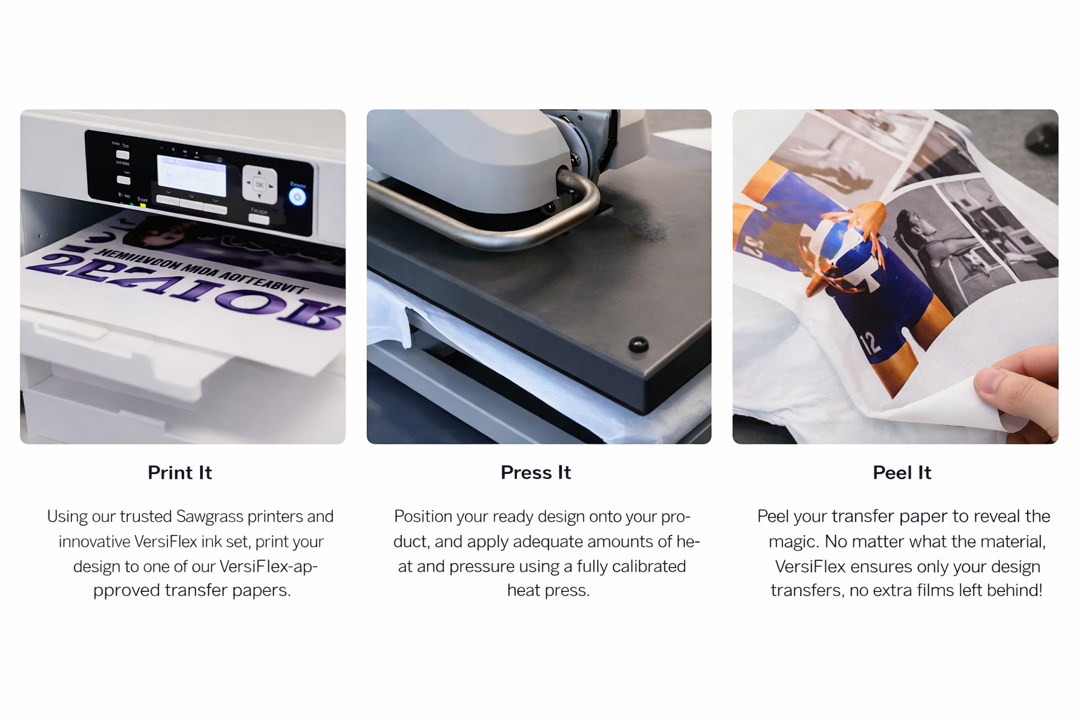 Sawgrass SG500 Versiflex Bundle with 31ML inks (full size)/ paper