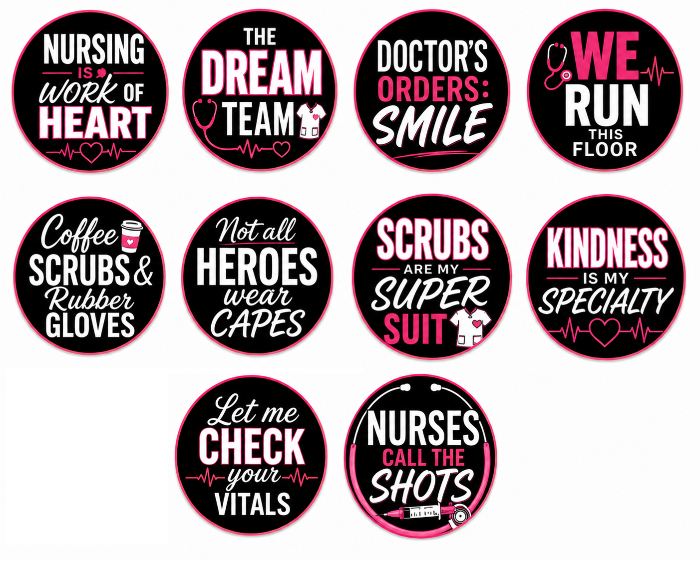 Ultimate Nurse Set Photo Booth Props