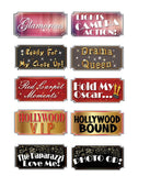 Hollywood Photo Booth Prop Set - 5  pieces
