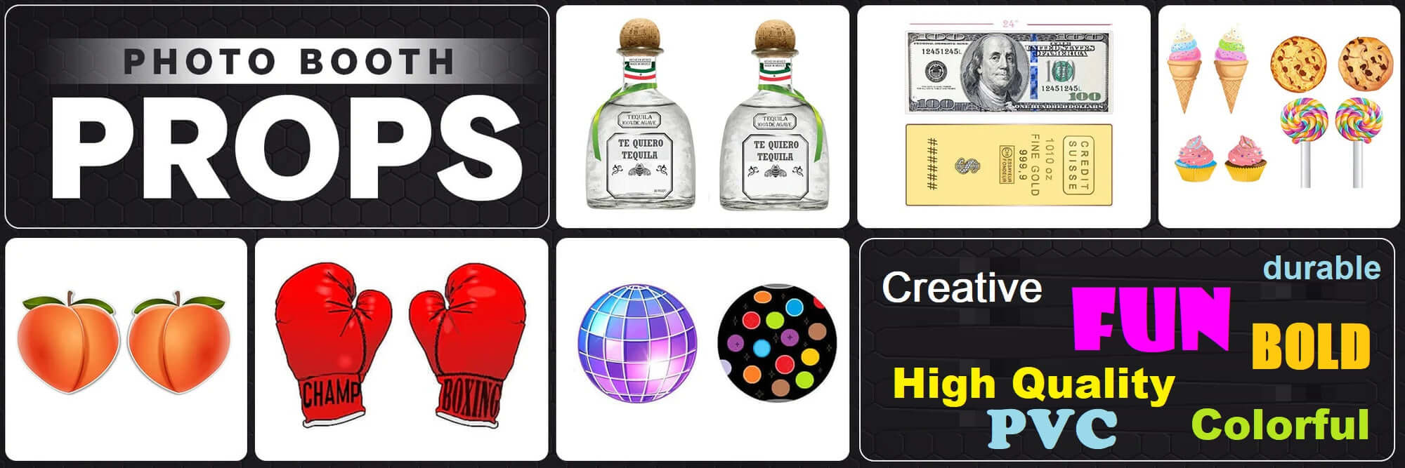 Photo Booth Props PVC