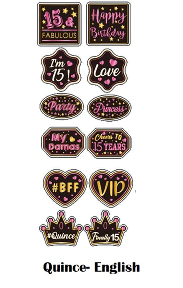 Sweet 15- Quincenera English