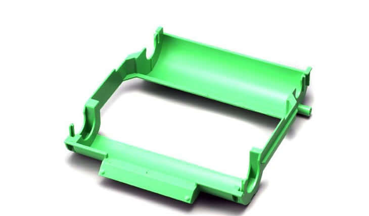 Mitsubishi D70 Ribbon Tray in green color, designed for efficient media handling in printers.