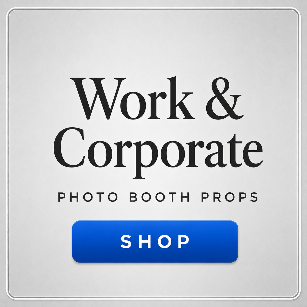 photo booth props for work and corporate parties