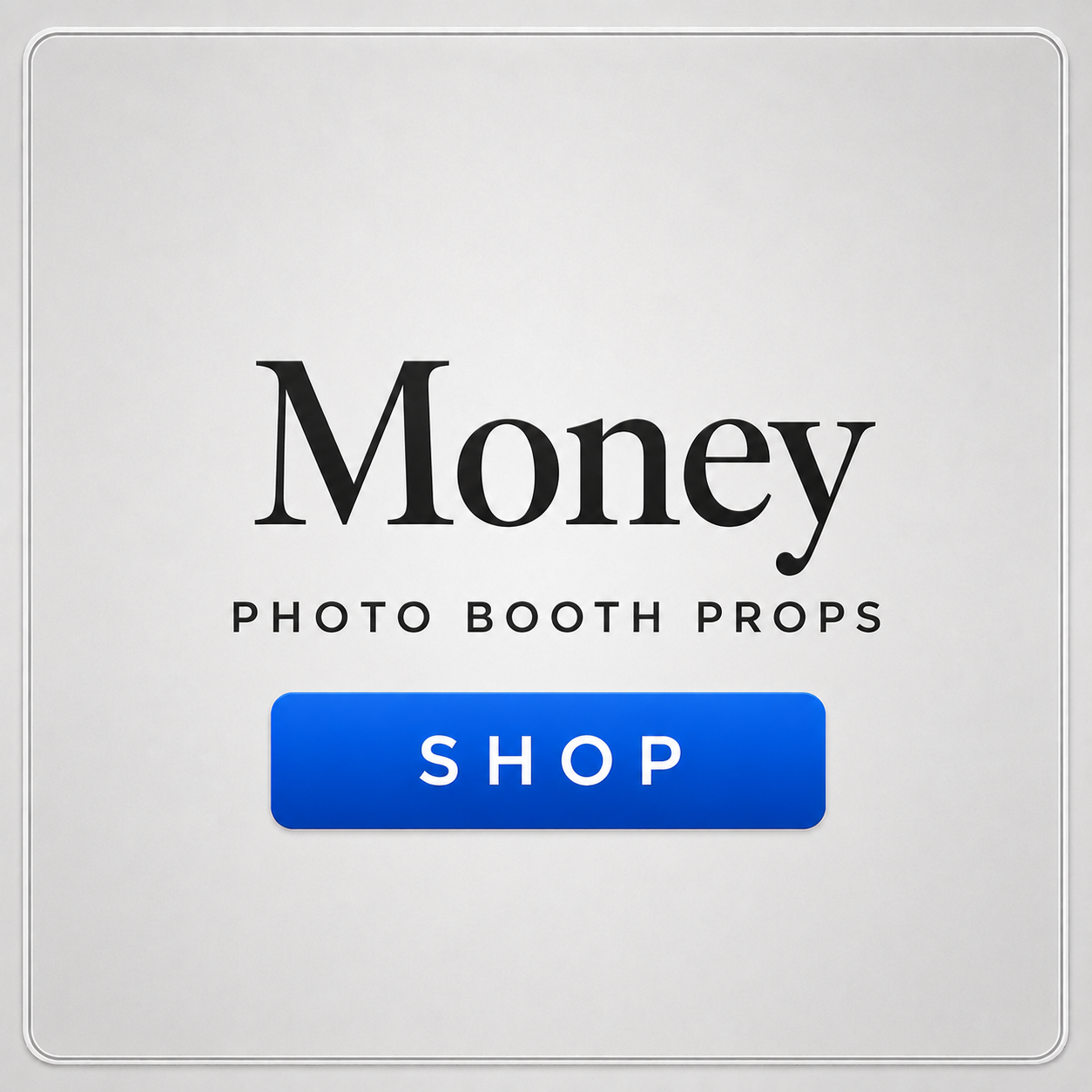 money photo booth props