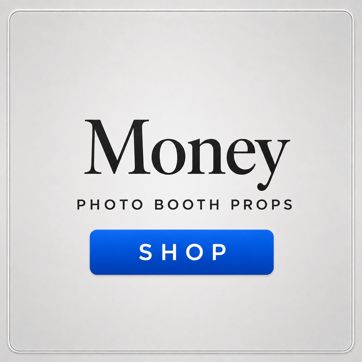 money photo booth props