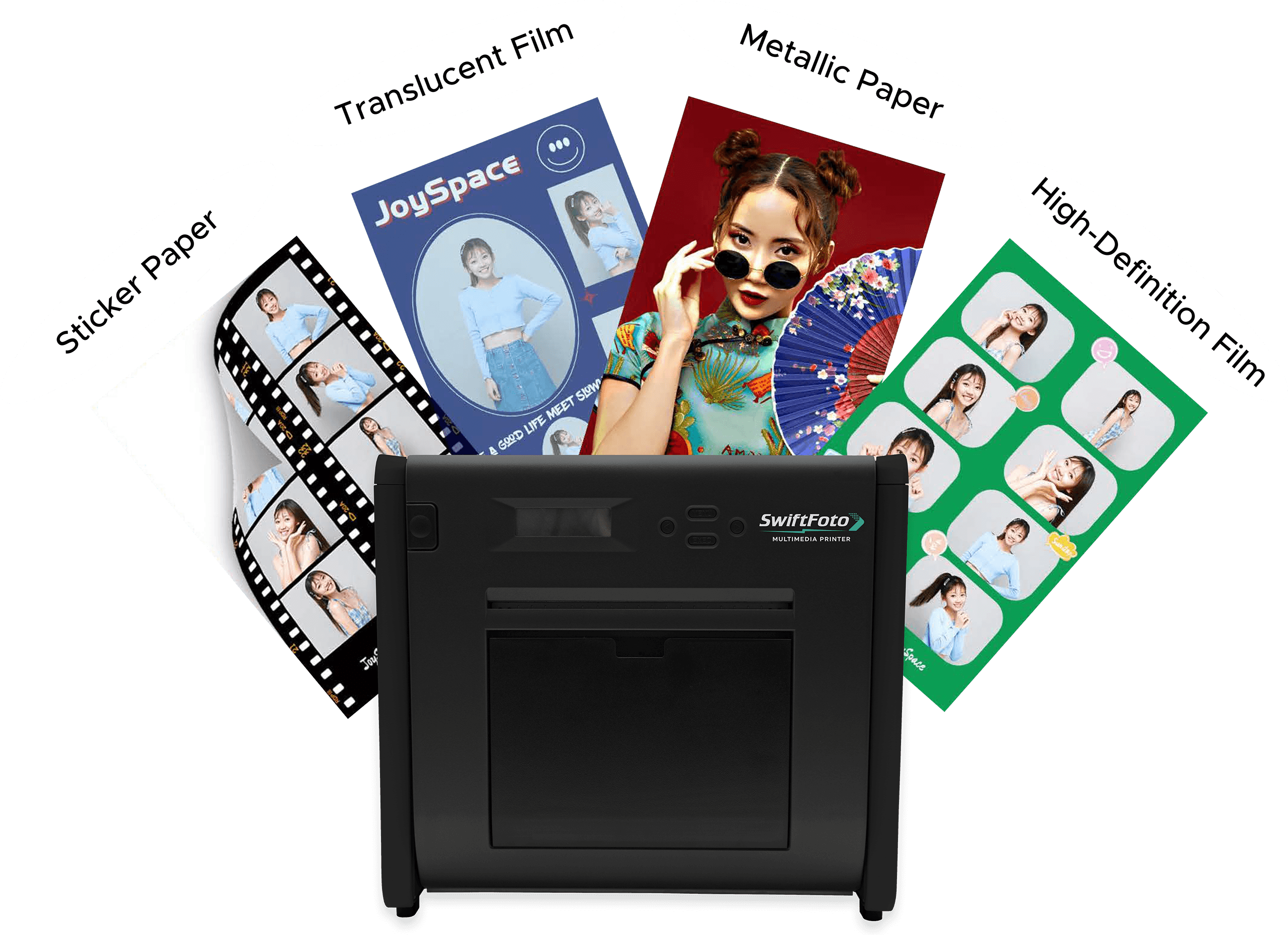SwiftFoto KSF-10R Multimedia Printer – Professional Dye-Sub Printer for Photo Booths, Events & Specialty Media Printing