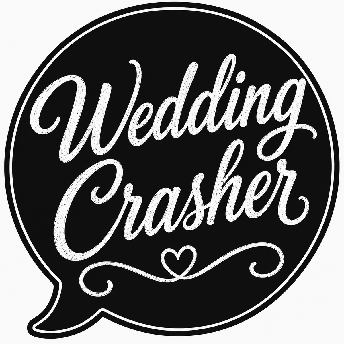 Chalk letters Wedding Prop Set