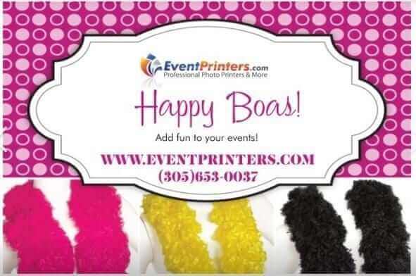 A 5 Piece Boa Bundle - Eventprinters.com