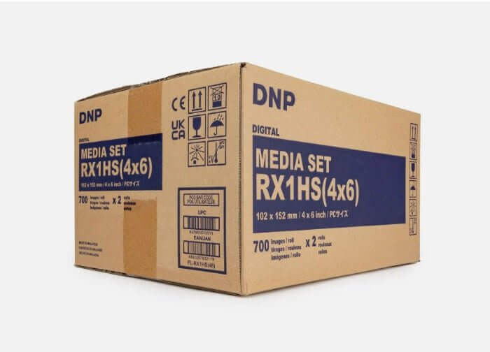 DNP DS-RX1HS and RX1 4x6 Media Paper & Ribbon Print Kit. - Eventprinters.com