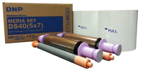 DNP DS40 5X7 PRINTER MEDIA KIT (400 PRINTS) - Eventprinters.com
