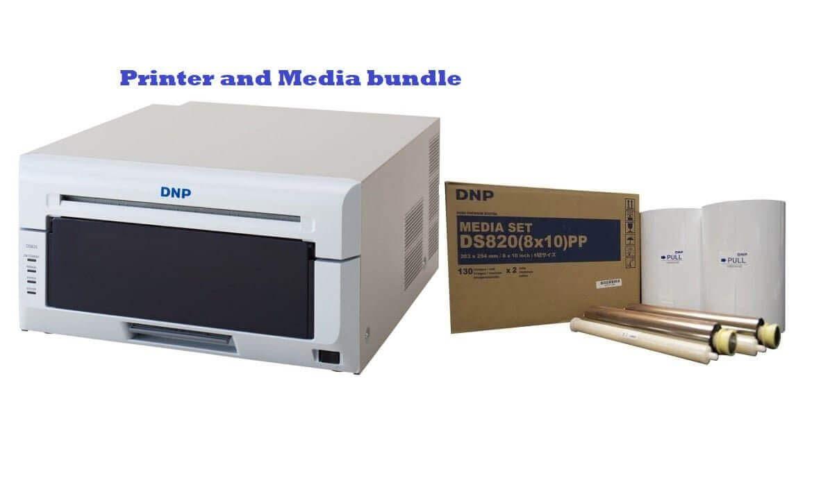 DNP DS820A Printer with 1 box of Ds820A 8x10 paper - Eventprinters.com