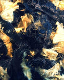 Featherless Gold and Black Boa