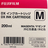 Fuji MAGENTA Ink Cartridge 200 ML for DX100 printer