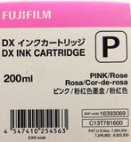 Fuji PINK Ink Cartridge 200 ML for DX100 printer