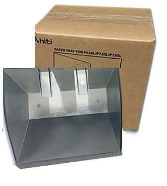 HiTi P525L Print Catcher Tray for automatic photo collection with packaging box.