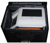 PrinterBag PB2 with retractable handle and wheels. Rolling printer carrying case. - Eventprinters.com