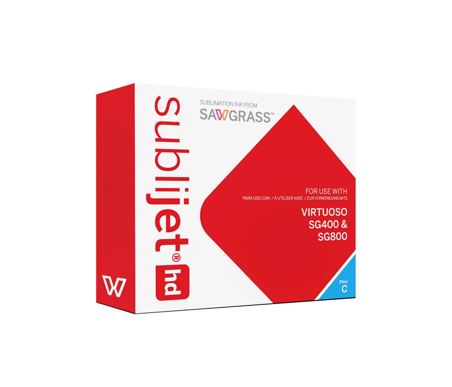 SG400 Sublijet HD Ink Cartridge - CYAN - Eventprinters.com
