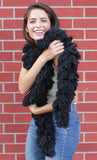 Super Sized BLACK Featherless Boa - Eventprinters.com