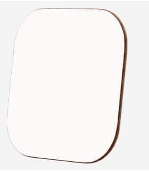 Unisub Standard Hardboard Square -40 pack coasters - Eventprinters.com