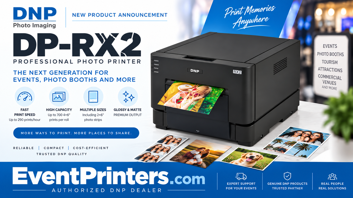 DNP DP-RX2 Printer Banner