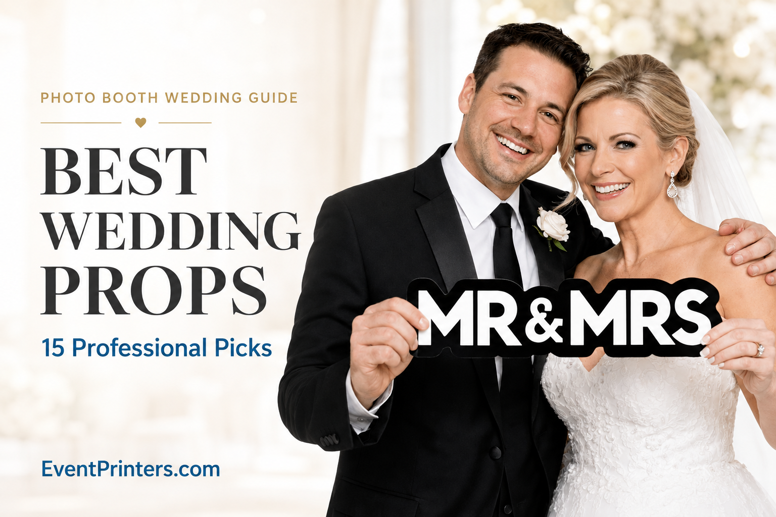 best wedding props for photo booth and events
