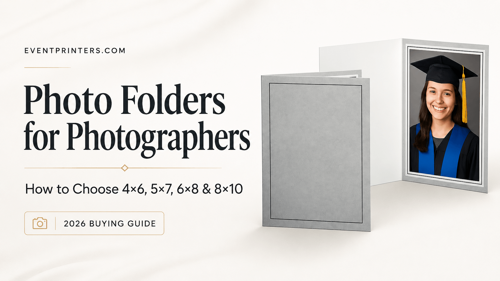 Photo Folders for Photographers (2026): How to Choose 4×6, 5×7, 6×8 & 8×10