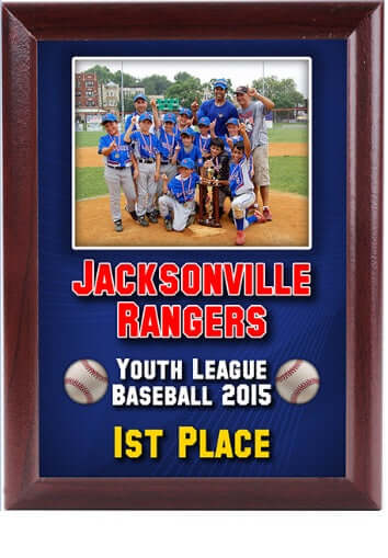 Unisub 6"x8" Cherry Ogee Edge MDF Plaque- 21 per Box