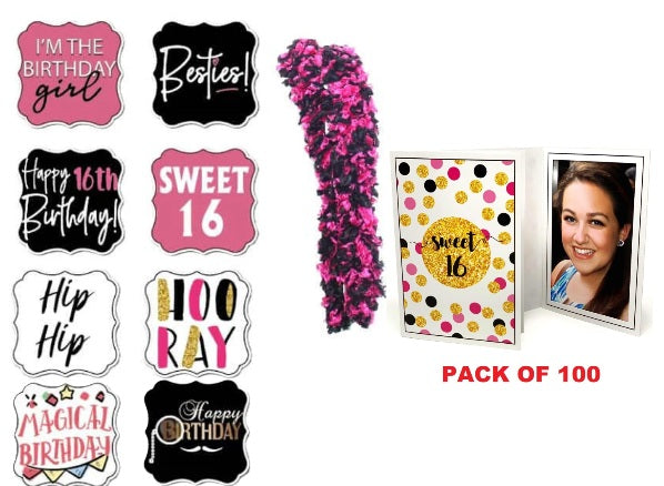 Sweet Sixteen with Happy Boa and folders!